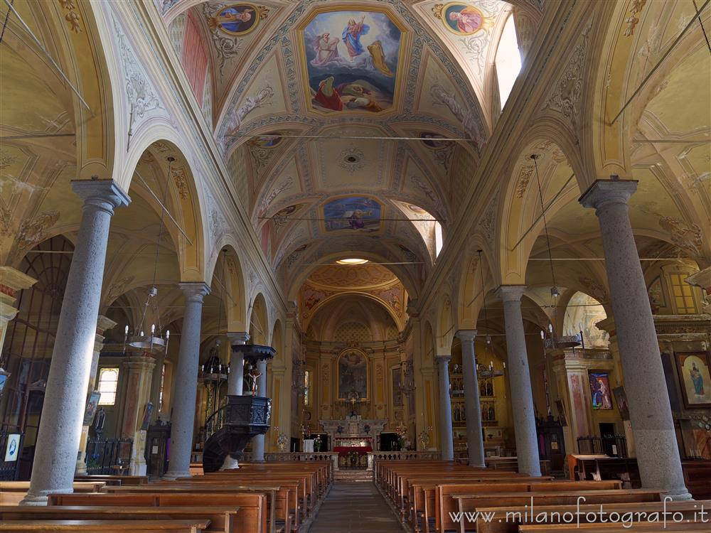 Campiglia Cervo (Biella, Italy) - Interior of the Parish Church of the Saints Bernhard und Joseph
